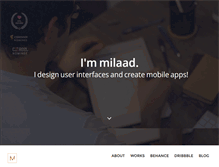 Tablet Screenshot of milaad.net